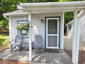 Cabin, Mountain View | Terrace/patio