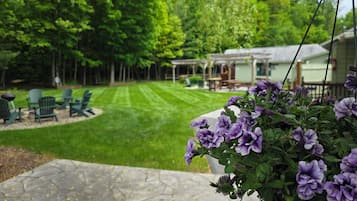 Cabin, Mountain View | Terrace/patio