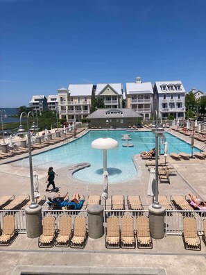 Pool - Sunset Island Townhouse - 5 Bdr/  Sleeps 12/ pool (Ocean City)