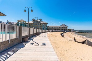 Tæt på stranden