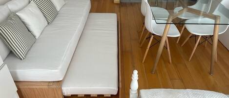 1 bedroom, iron/ironing board, travel crib, WiFi