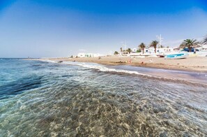 Beach nearby, beach towels