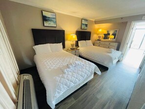 1 bedroom, iron/ironing board, WiFi, bed sheets - Stay on the beach at this ocean front condo! (Myrtle Beach)