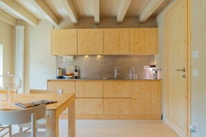 Apartment, 1 Bedroom | Private kitchen | Electric kettle, highchair - Agriturismo Locanda Case Vecie (Grezzana)