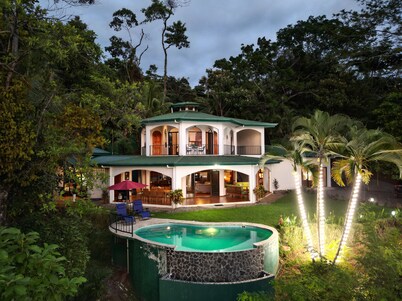 Newly Listed Marvelous Jungle Oasis with Ocean Views
