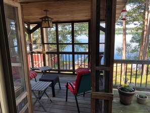 Property grounds - Two family, cozy, lake house retreat on Pine Lake. (Clintonville)