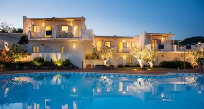 Matte Sea view flat located in the Ruve Bianche Residence with swimming pool and private beach