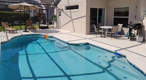 Pool - Beautiful vacation home, gated community min. from airport and parks.  (Kissimmee)