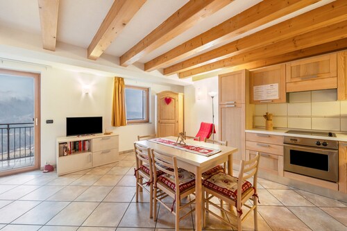 Apartment 'Latemar Casa Alma' with Mountain View, Balcony and Wi-Fi