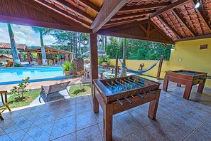 Game room - Pousada Pé da Serra (Lindoia)