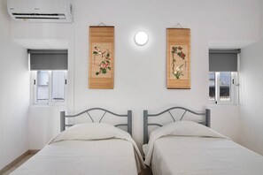 2 habitaciones, wifi gratis y ropa de cama 