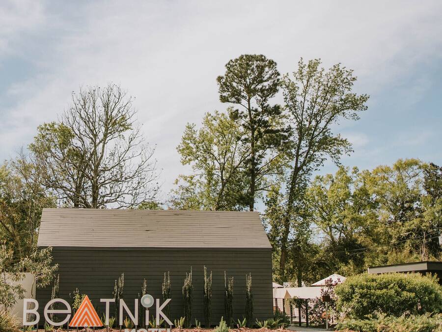 Façade de l’hébergement