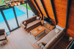 Deluxe Bungalow | Living area - Zenit Bungalov (Sapanca)