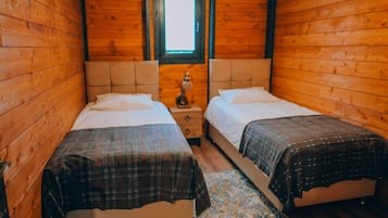 3 bedrooms, premium bedding, in-room safe, individually decorated