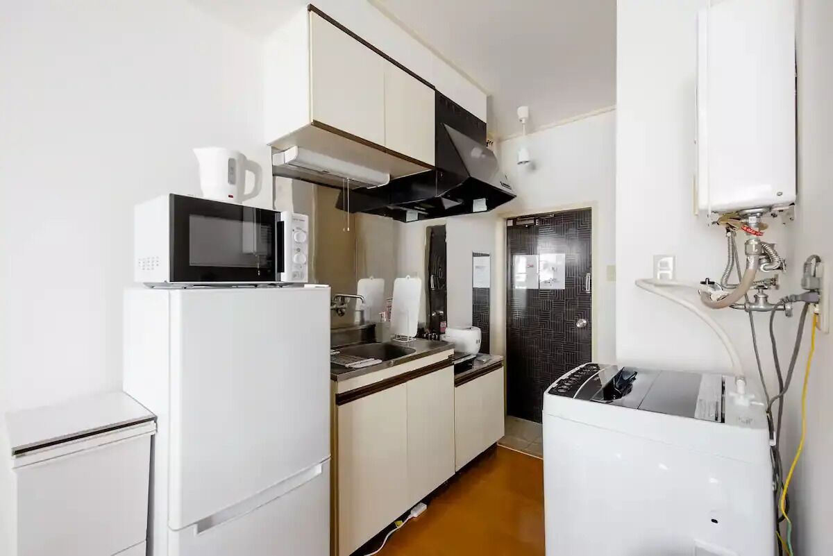 基本公寓 | 私人廚房 | 雪櫃、微波爐、爐具、電飯煲
