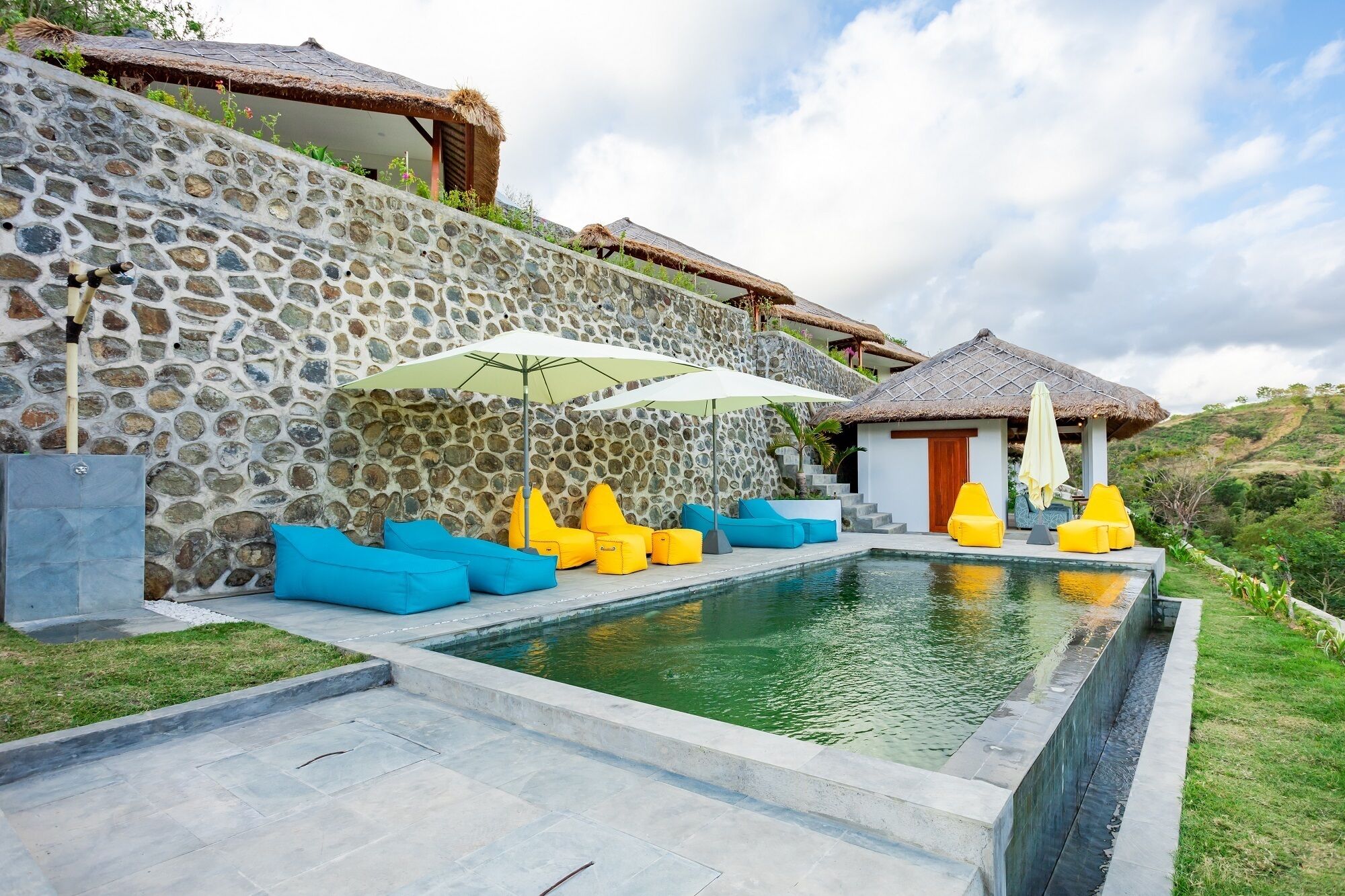 Fassade der Unterkunft