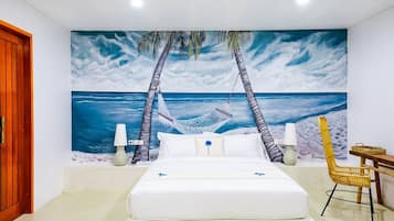 1 Schlafzimmer, Select-Comfort-Betten, individuell dekoriert