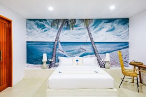 Select Comfort beds, individually decorated, desk, free WiFi