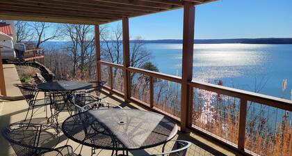 The Barge Inn has amazing views of beautiful Kentucky Lake.