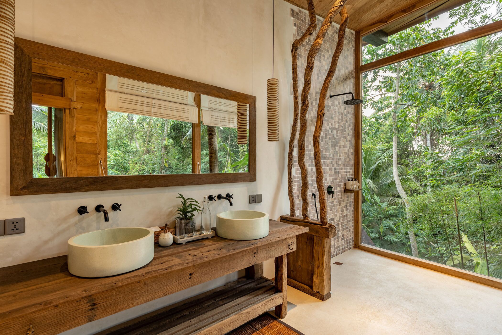 Design Villa, 1 Bedroom, Private Pool | Bathroom | Shower, rainfall showerhead, hair dryer, bathrobes
