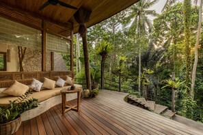 Design Villa, 1 Bedroom, Private Pool | Living area - Casa Pohon Ubud (Ubud)