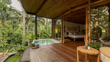 Vila Desain, 1 kamar tidur, kolam renang pribadi | Teras/patio