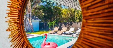 Außenpool, beheizter Pool