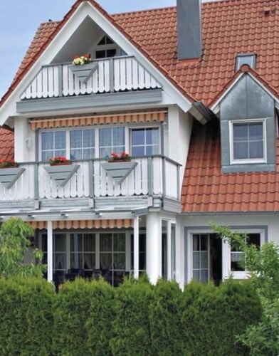 Ferienwohnung 'Fewo 1 - Seehaus Hoyer' mit Balkon und Wi-Fi