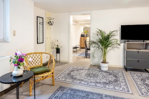 Ferienwohnung 'Gemütliche Unterkunft' mit privater Terrasse, privatem Garten und WLAN