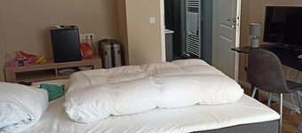 Apartamento En Un Hotel "Hotel Zur Panke Wohnung 3" Con Terraza Privada Y Wi-Fi