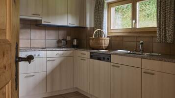 KĂŒhlschrank, Herdplatte, GeschirrspĂŒler