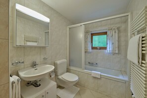 Shower, hair dryer