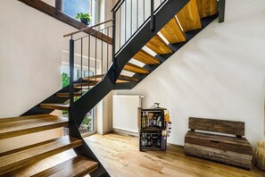 Interior - Apartment 'Heuboden' with private sauna session (Großthiemig)