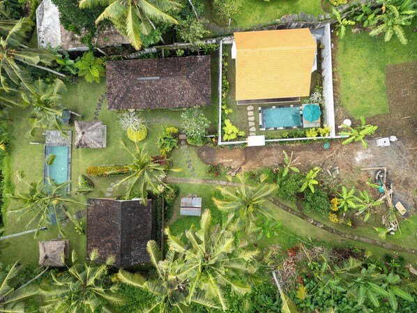 Aerial view - Green Sari Private Villa (Ubud)