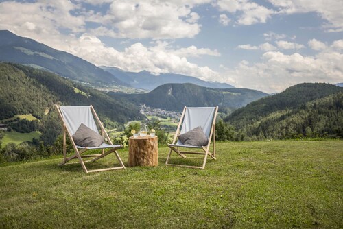 Oberplunerhof Luxury Chalet Skyline with Mountain View, Private Terraces & Shared Garden