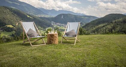 Oberplunerhof Luxury Chalet Skyline with Mountain View, Private Terraces & Shared Garden