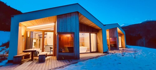 Oberplunerhof Luxury Chalet Woods with Mountain View, 2 Terraces & Garden