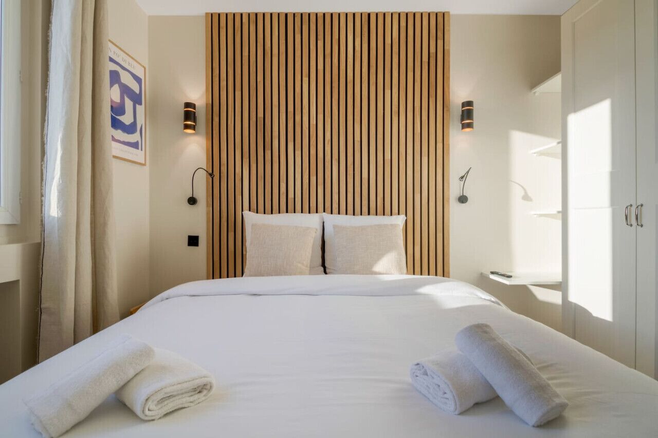 1 chambre, fer et planche à repasser, lit parapluie, Wi-Fi