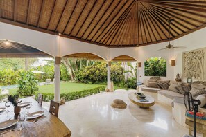 Luxury Villa | Living area | Flat-screen TV - Anaya Villa by Betterplace (Canggu)