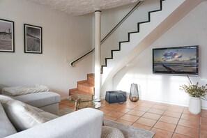 TV, DVD player, stereo