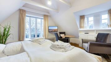 1 chambre, fer et planche à repasser, Wi-Fi, literie fournie