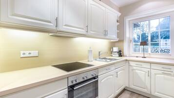 Kühlschrank, Ofen, Herdplatte, Geschirrspüler