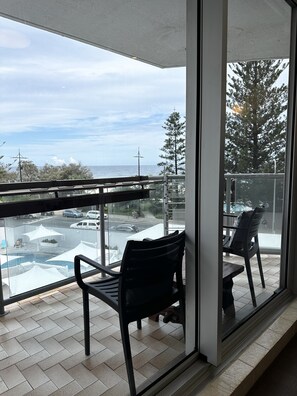 Utsikt fra overnattingsstedet