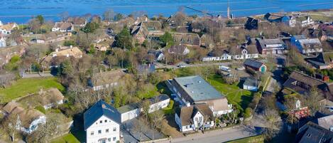 منظر من الجو على ارتفاع عالٍ