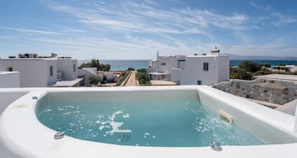 Villa 'Helen Luxury Caelum' mit Meerblick, WLAN und Klimaanlage