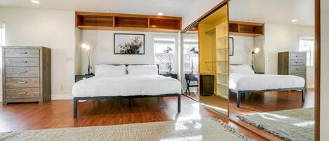 3 chambres, fer et planche Ă repasser, Wi-Fi, draps fournis