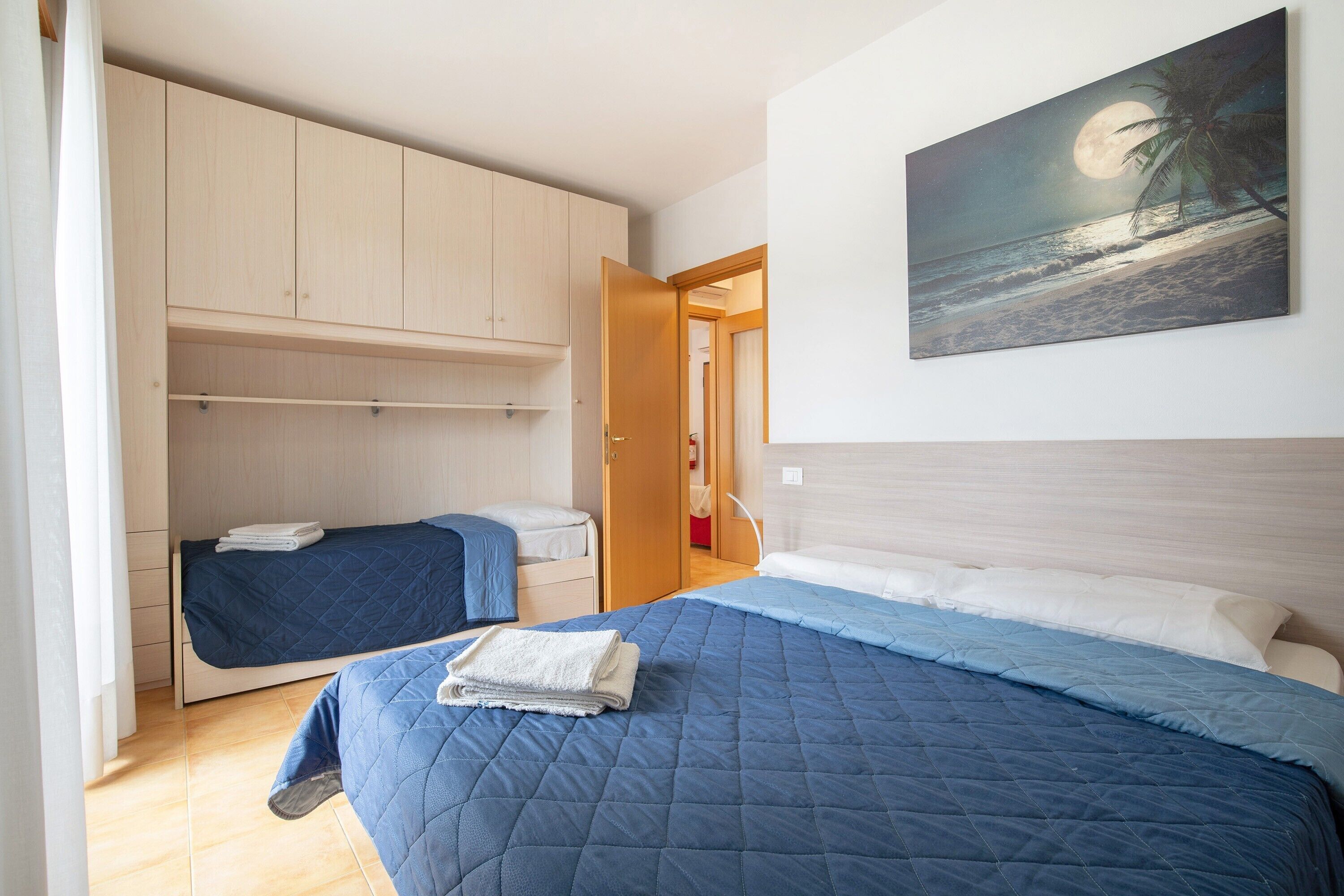 2 camere, ferro/asse da stiro, lenzuola