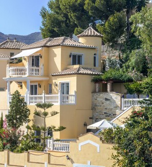 Exterior - Villa "Estrella" with Sea Views, in the Countryside with Private Pool and For Families (Almuñécar)