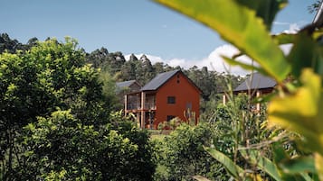 Majoituspaikan julkisivu