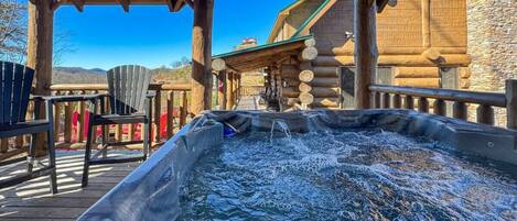 Bañera de hidromasaje exterior